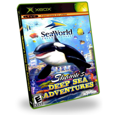 Shamu 's Deep Sea Adventures3D Boxes Italic